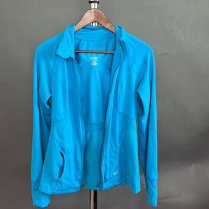 Blue lululemon style athletic jacket